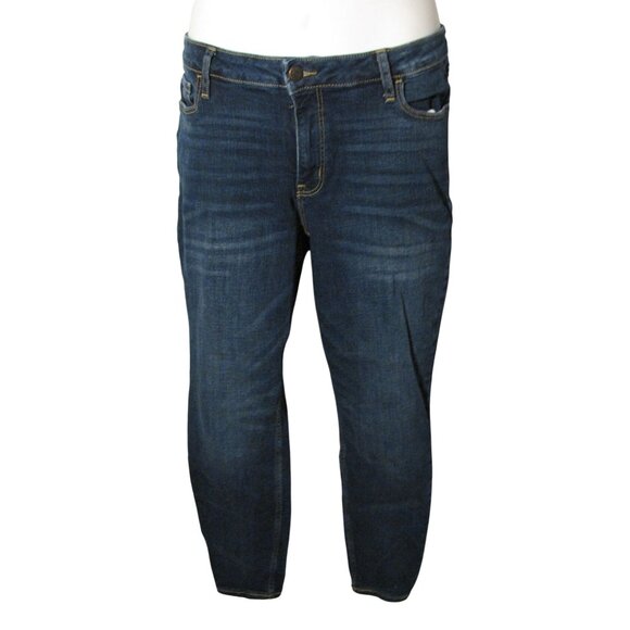 Old Navy 14P 14 Rockstar Super Skinny Blue Jeans Denim Stretch - Picture 1 of 3